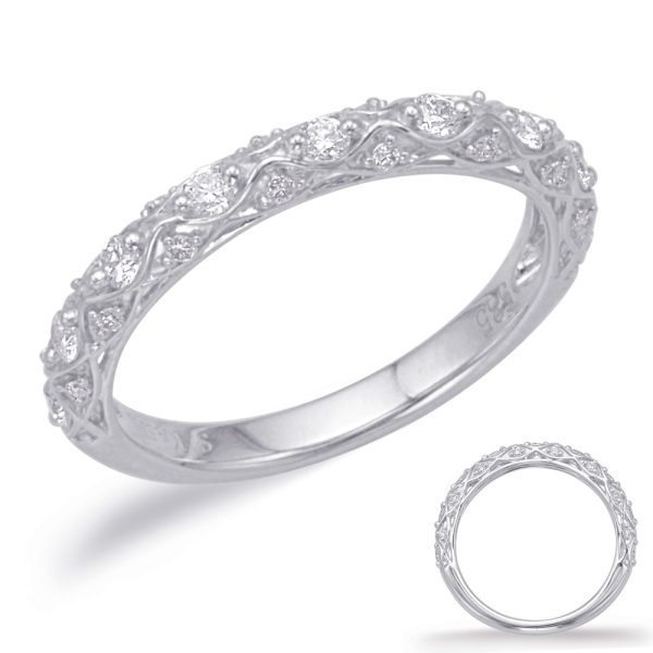 14KW Round Wedding Band