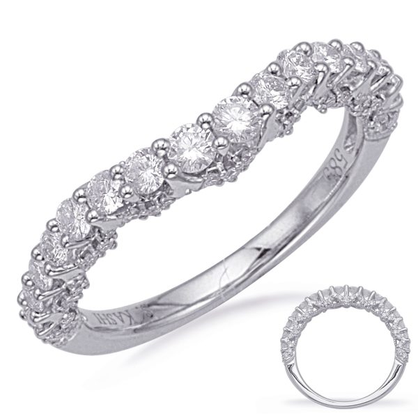 14KW Round Wedding Band
