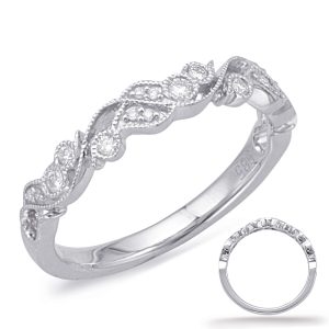 White Gold Wedding Band White Gold Wedding Band