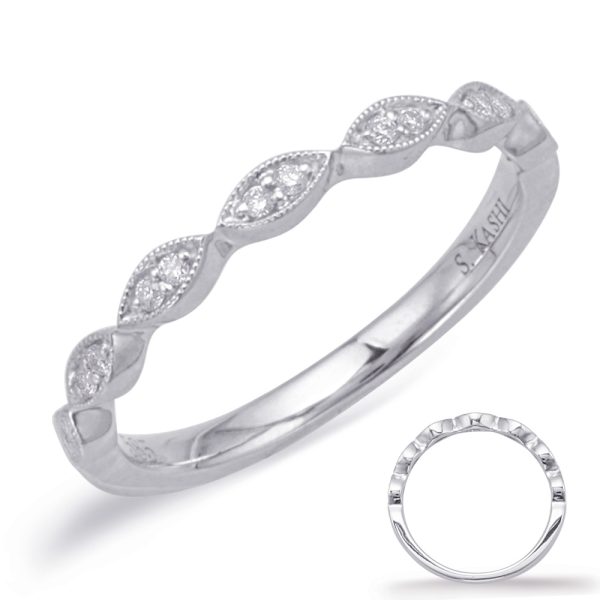 14KW Round Wedding Band