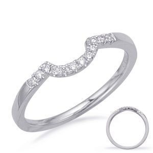 White Gold Matching Band White Gold Matching Band