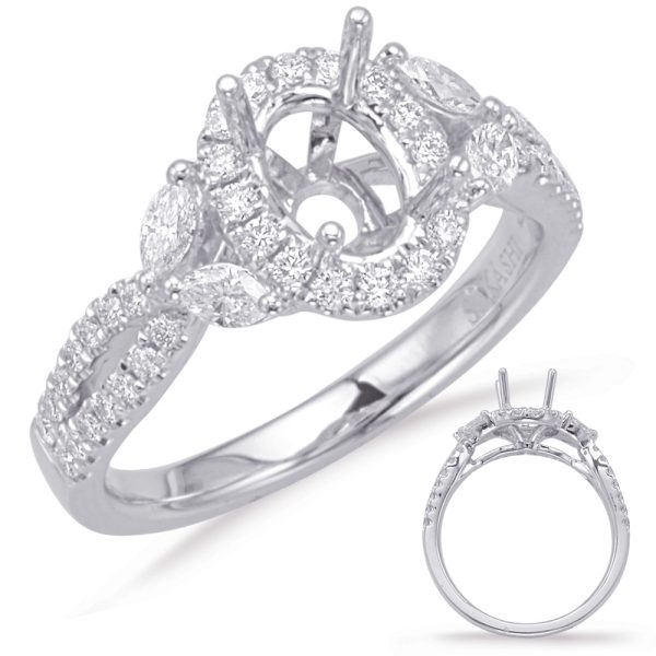 Marquise Diamond Engagement Ring