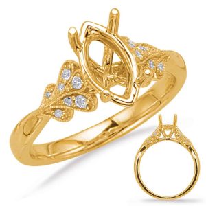 Yellow Gold Engagement Ring