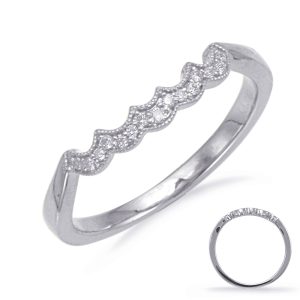 White Gold Matching Band White Gold Matching Band