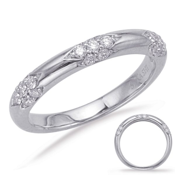 14KW Round Wedding Band