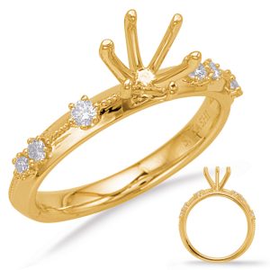 Yellow Gold Engagement Ring
