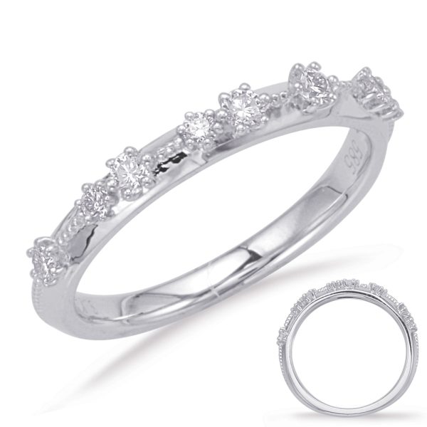 14KW Round Wedding Band