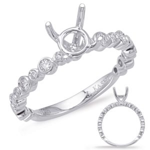 White Gold Engagement Ring White Gold Engagement Ring