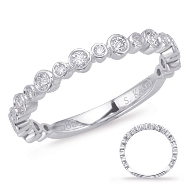 14KW Round Wedding Band