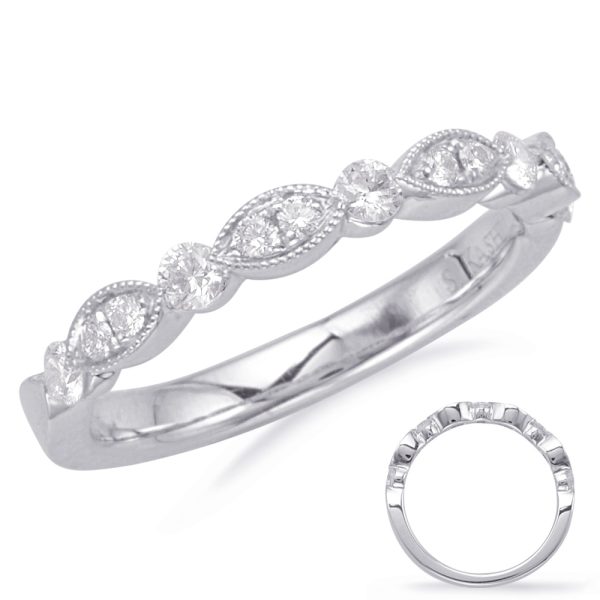 14KW Round Wedding Band