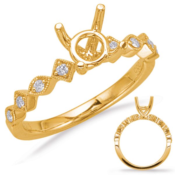 Yellow Gold Engagement Ring