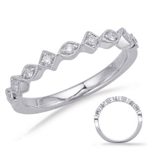 White Gold Matching Band White Gold Matching Band