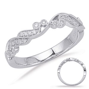 White Gold Matching Band White Gold Matching Band