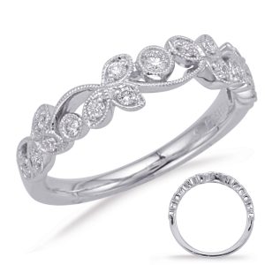 White Gold Matching Band White Gold Matching Band