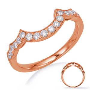 Rose Gold Wedding Band Rose Gold Wedding Band