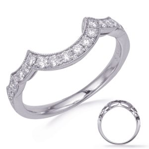 White Gold Wedding Band White Gold Wedding Band
