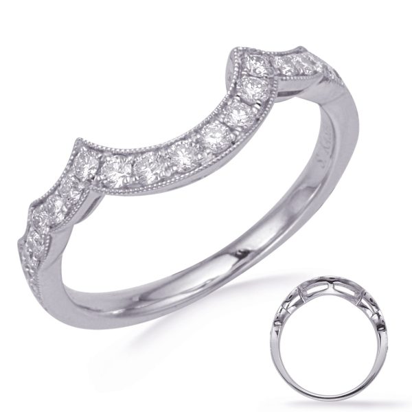 14KW Round Wedding Band