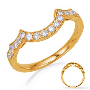 Yellow Gold Wedding Band Yellow Gold Wedding Band