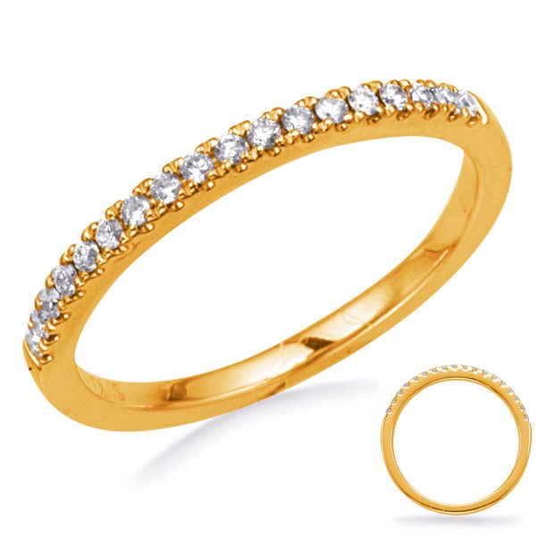 14KY Round Wedding Band