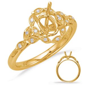 Round Diamond Engagement Ring