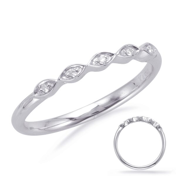 White Gold Matching Band