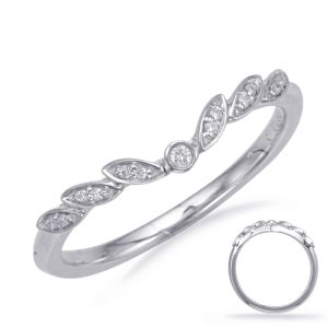 White Gold Matching Band White Gold Matching Band
