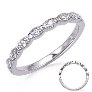 White Gold Matching Band White Gold Matching Band