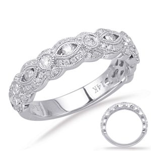 White Gold Matching Band White Gold Matching Band
