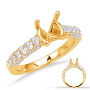 Yellow Gold Engagement Ring Yellow Gold Engagement Ring