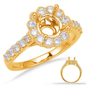Round Diamond Engagement Ring