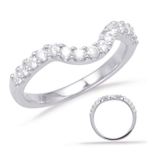 White Gold Matching Band White Gold Matching Band
