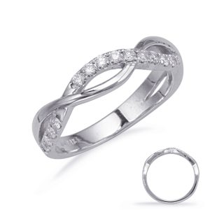 White Gold Matching Band White Gold Matching Band