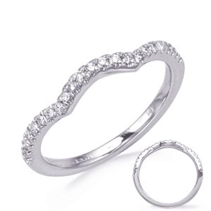White Gold Wedding Band White Gold Wedding Band