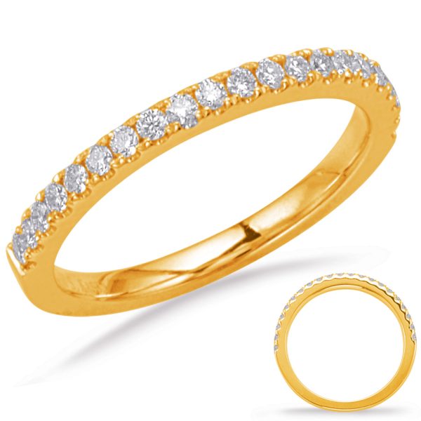 14KY Round Wedding Band