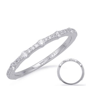 White Gold Matching Band White Gold Matching Band