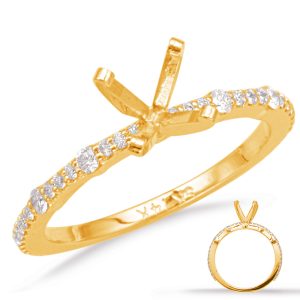 Yellow Gold Engagement Ring Yellow Gold Engagement Ring