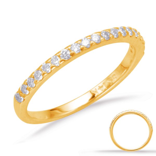 14KY Round Wedding Band