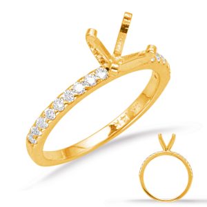 Yellow Gold Engagement Ring Yellow Gold Engagement Ring