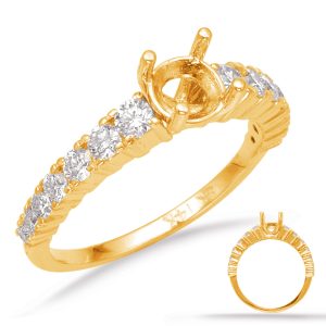 Yellow Gold Engagement Ring Yellow Gold Engagement Ring