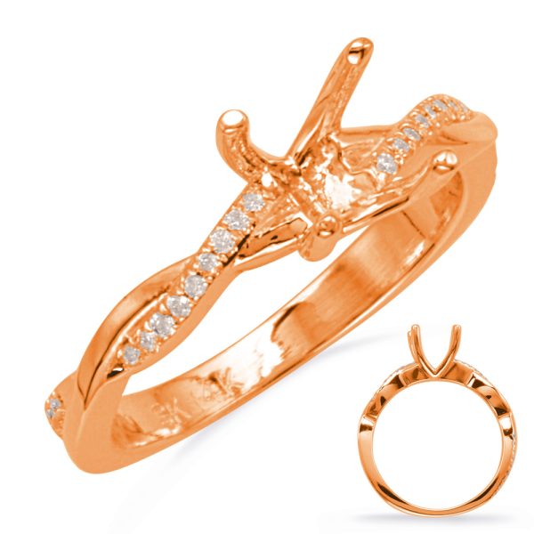 Rose Gold Engagement Ring