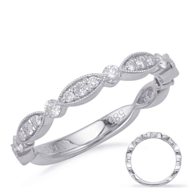 14KW Round Wedding Band