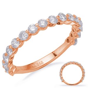 14ROS Round Wedding Band