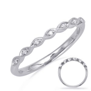 White Gold Matching Band White Gold Matching Band