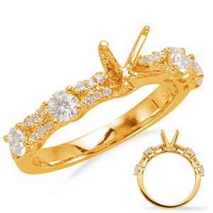 Yellow Gold Engagement Ring Yellow Gold Engagement Ring