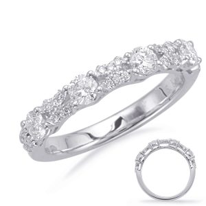 White Gold Matching Band White Gold Matching Band