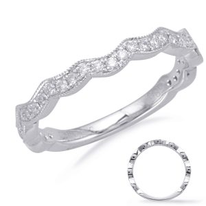 White Gold Matching Band White Gold Matching Band