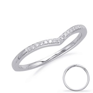 White Gold Matching Band White Gold Matching Band