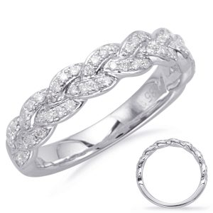 White Gold Matching Band White Gold Matching Band
