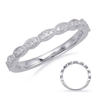 White Gold Matching Band White Gold Matching Band