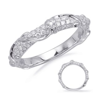 White Gold Matching Band White Gold Matching Band